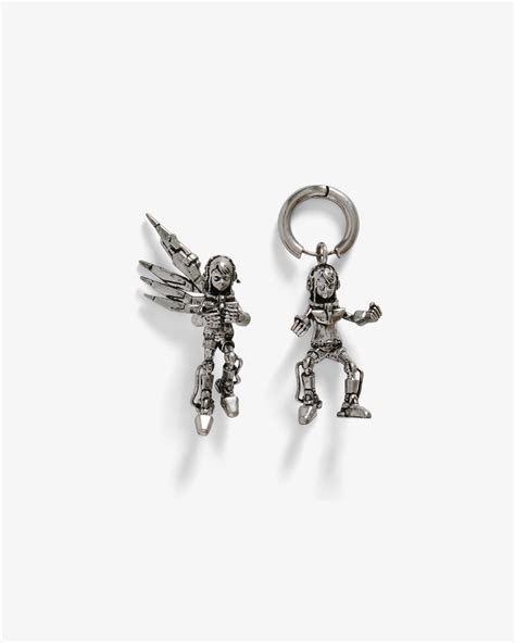 Women's Robot earrings 